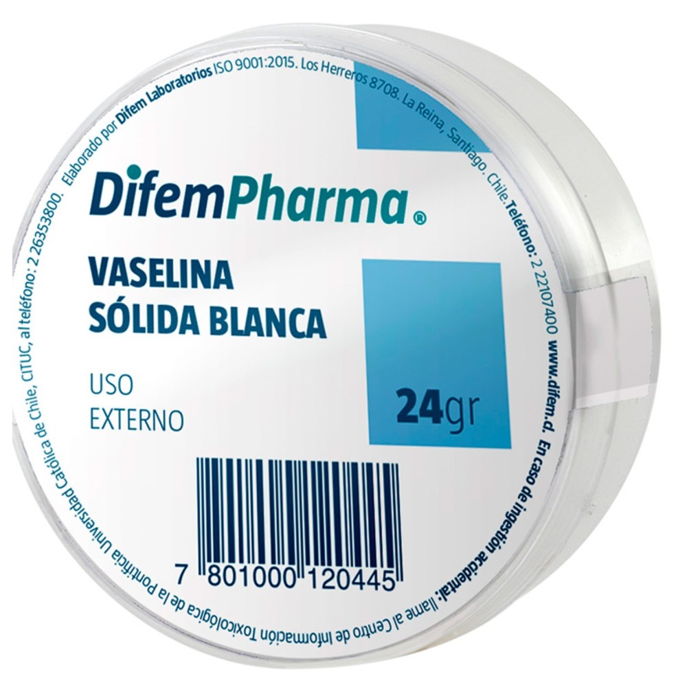 VASELINA SOLIDA X 24 GR DIFEM