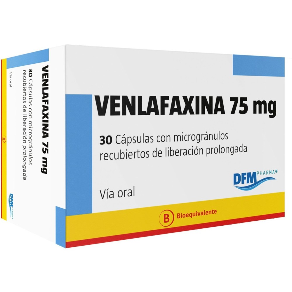 VENLAFAXINA CAP 75 MG X 30 DIFEM