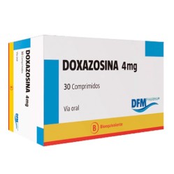 DOXAZOSINA COM 4 MG X 30