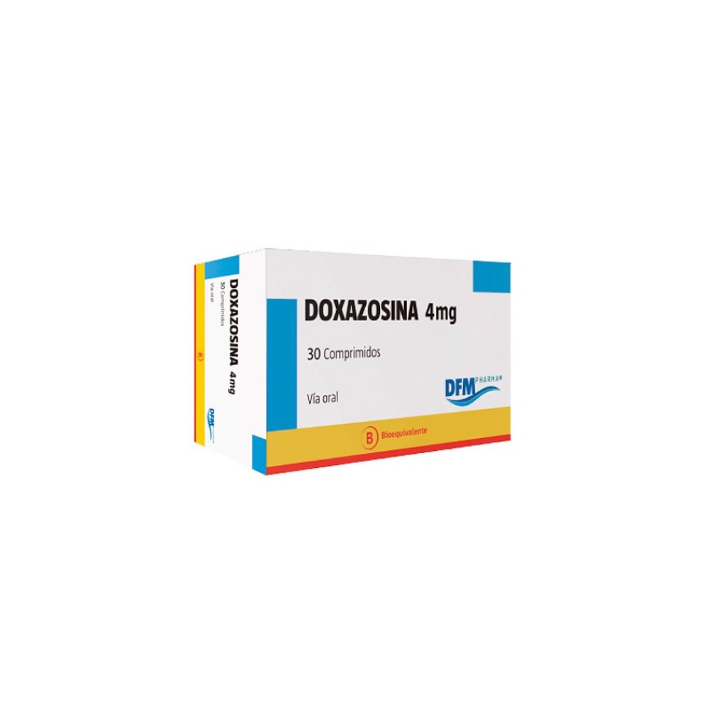 DOXAZOSINA COM 4 MG X 30