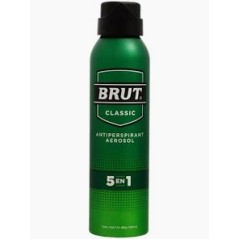 BRUT CLASSIC 5 EN 1 AEROSOL ANTITRANS X 150 ML