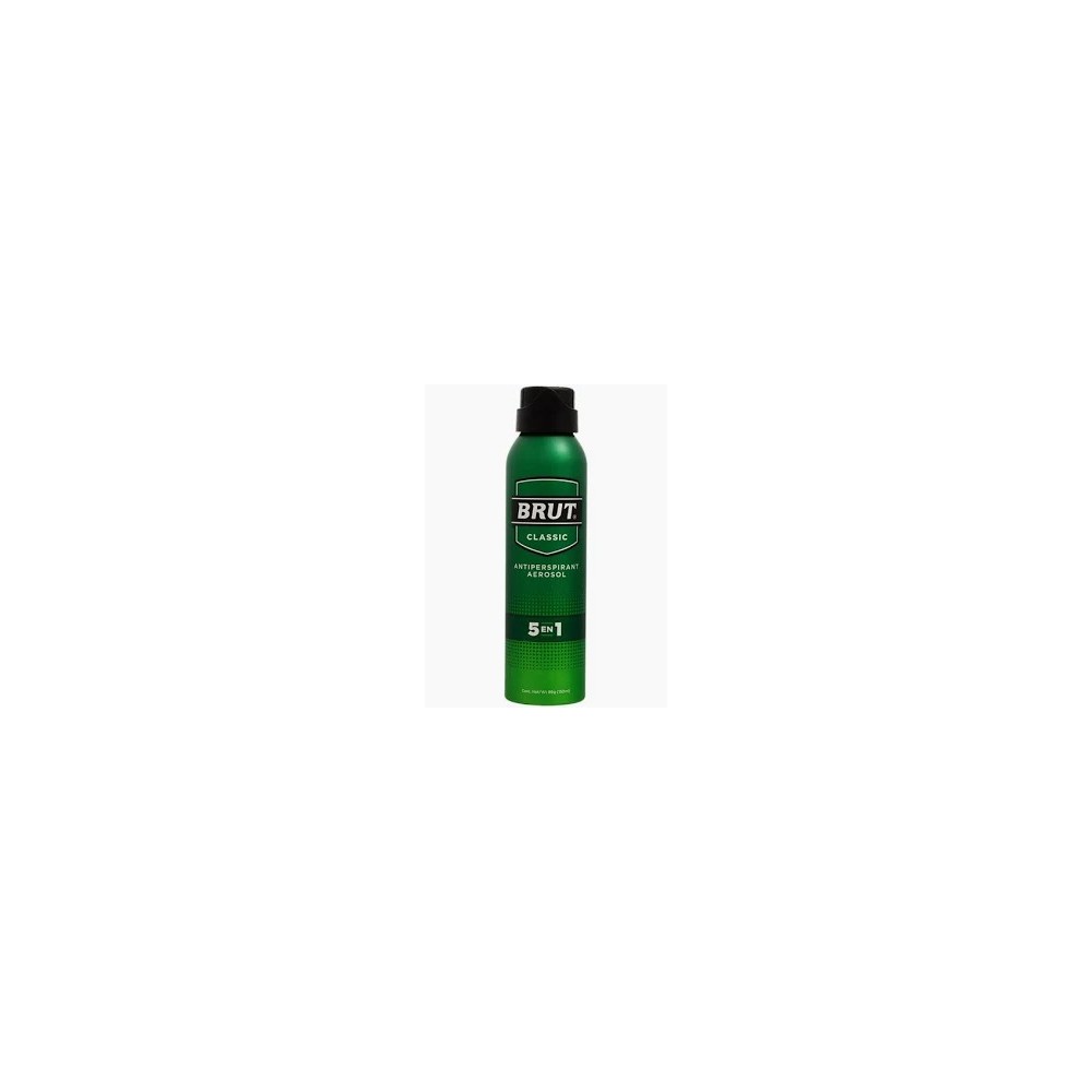 BRUT CLASSIC 5 EN 1 AEROSOL ANTITRANS X 150 ML