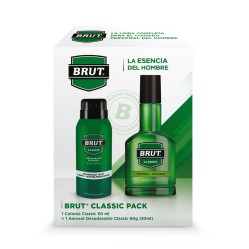 BRUT MINI ESTUCHE COLONIA 50 ML+ DESODORANTE CLASSIC 83 ML