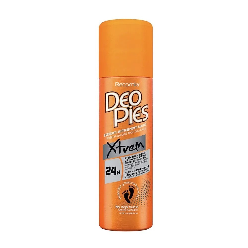 DEO SPRAY PIES DESODORANTE XTREME X 260 ML