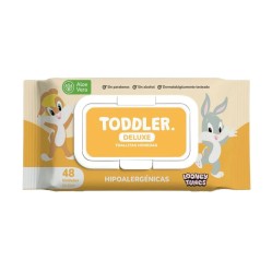 TODDLER TOALLAS HUMEDAS BEBE CON ALOE VERA 48 PACK X 2