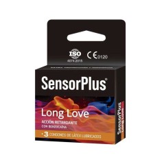 PRESERV SENSOR PLUS LONG LOVE X 3 (DM)
