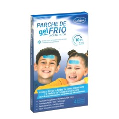 PARCHE DE GEL FRIO INFANTIL X 4 UND LA PREPIE