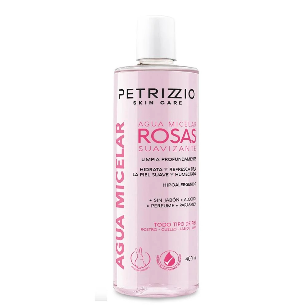 PETRIZZIO SKIN CARE  AGUA MICELAR DE ROSAS X 400 ML