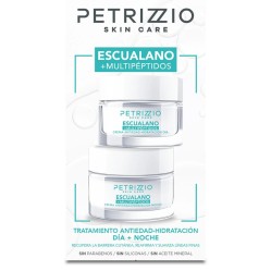 PETRIZZIO SKIN CARE CRE ESCUALANO + MULTIPEPTIDOS DIA + NOCHE*