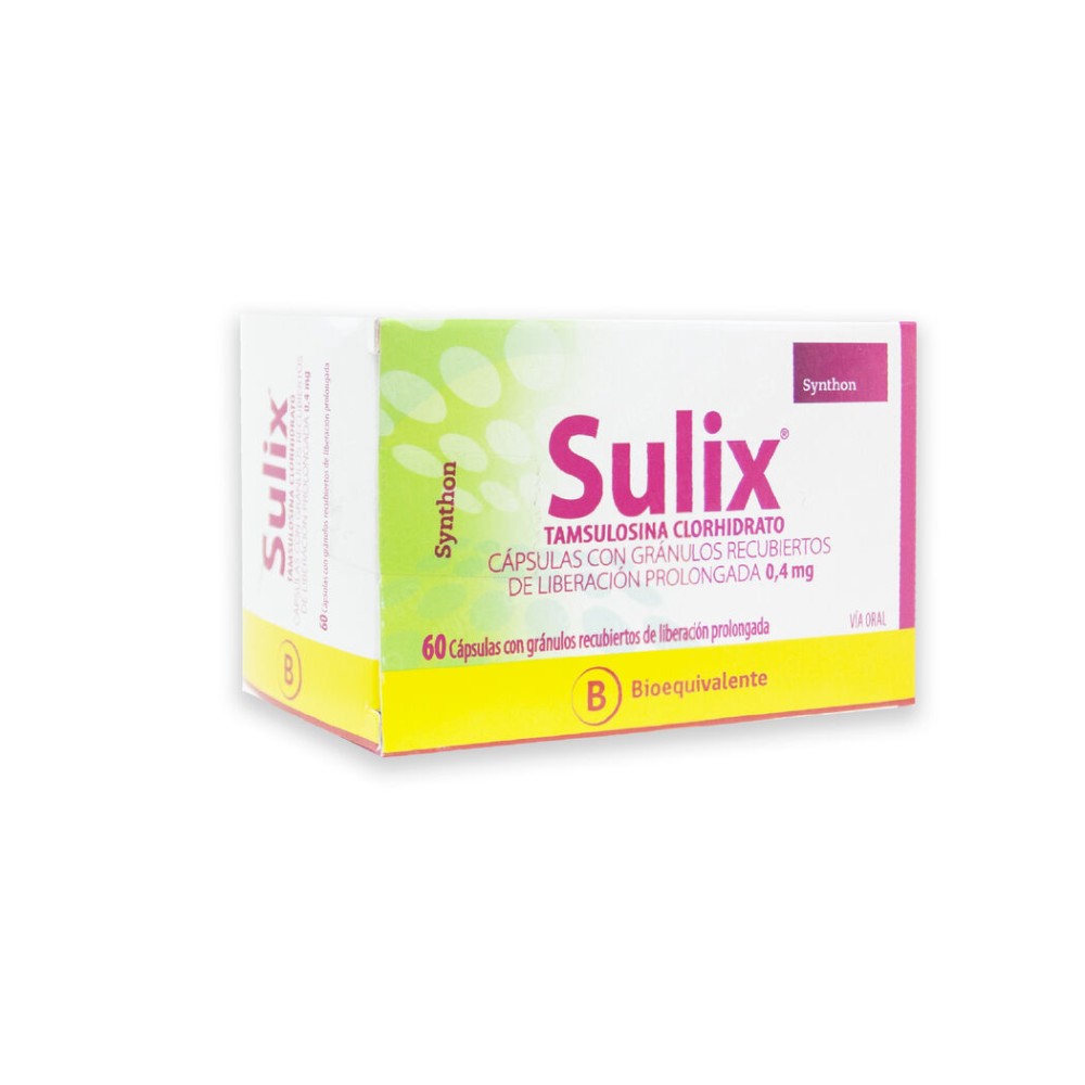 Sulix (B) 0.4mg 60 Capsulas