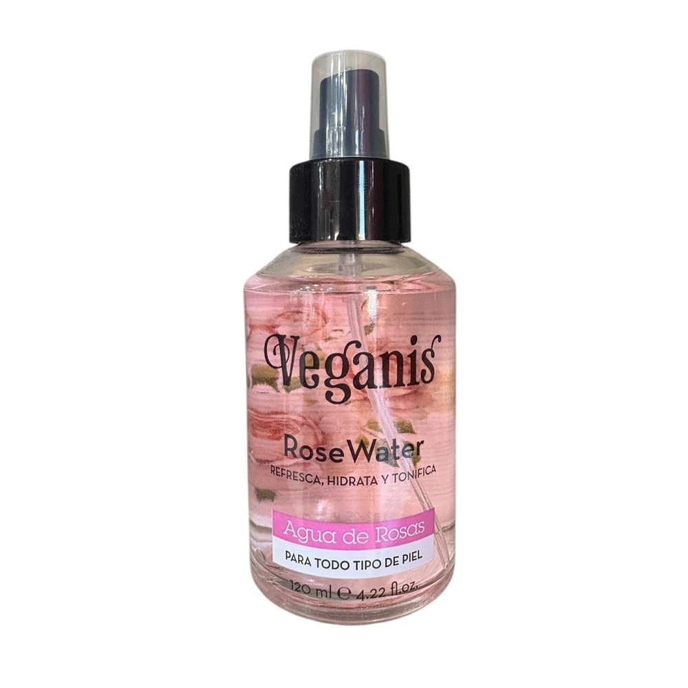 VEGANIS AGUA DE ROSAS X 120 ML