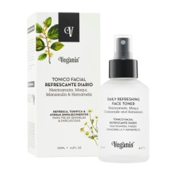 VEGANIS TONICO FACIAL REFRESCANTE DIARIO X 120 ML