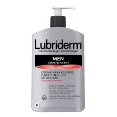 LUBRIDERM MEN CRE 3 EN 1 X 400 ML