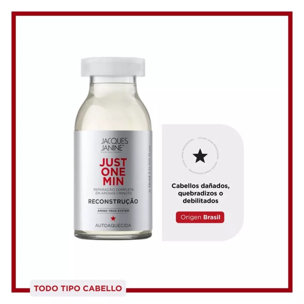 AMPOLLA RECONSTRUCCION CAPILAR JOM X 15 ML