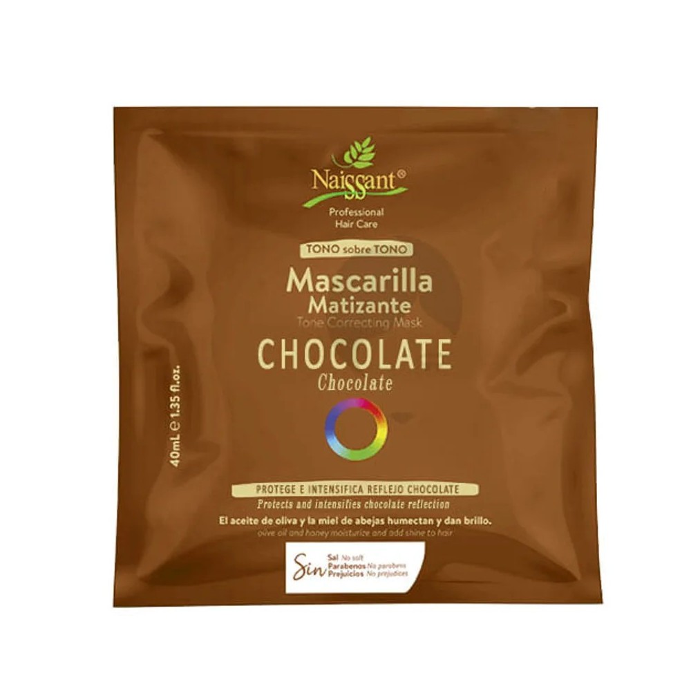 NAISSANT MASCARILLA MATIZANTE CHOCOLATE X 40 GR