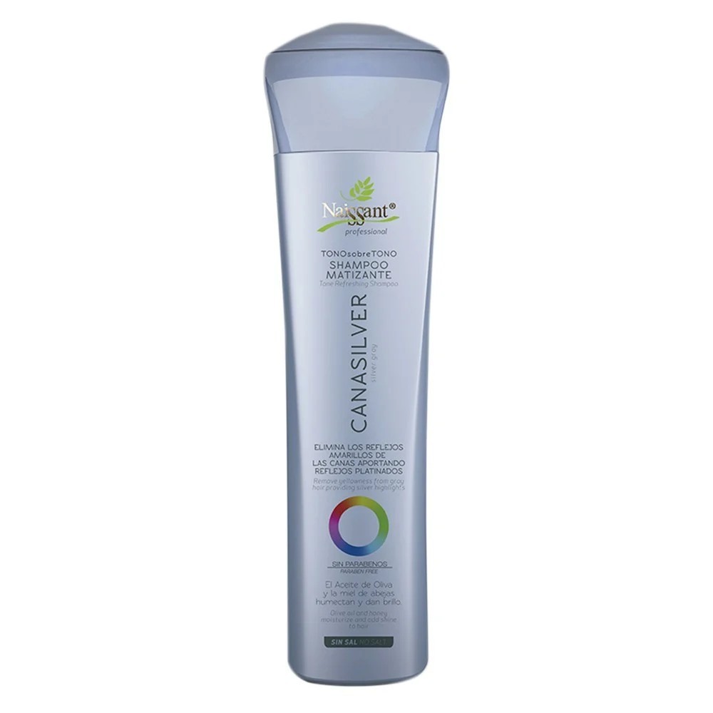 NAISSANT SHAMPOO MATIZANTE CANAS SILVER X 300 ML