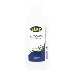 ALCOHOL DESNATURALIZDO 70% X 250 ML ELITE