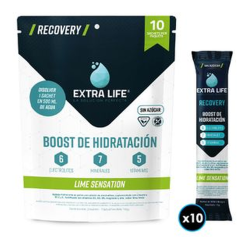 EXTRA LIFE DOYPACK LIME SENSATION X 10 SACHETS