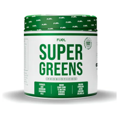 SUPER GREENS DETOX CON PROBIOTICOS SABOR PIÑA X 308 GR FUEL