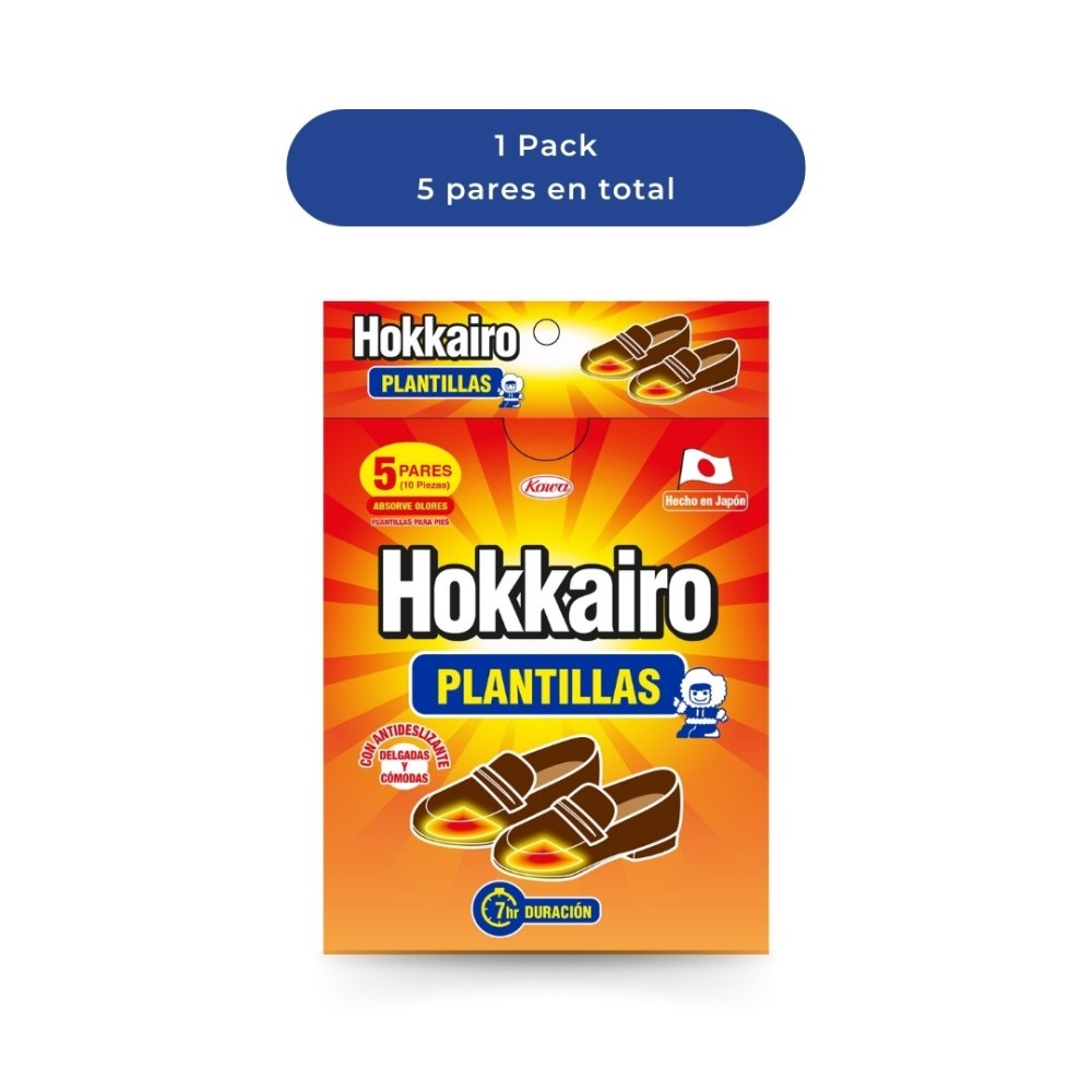 HOKKAIRO PLANTILLAS PARA ZAPATOS X 5 UND