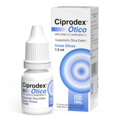 Ciprodex Ótico Ciproflxacino / Dexametasona Solución Ótica 7.5ml