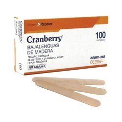 BAJA LENGUA MADERA CAJA X 100 LBF (DM)