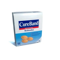 PARCHE CURITA REDONDO CAJA X 100 UND CUREBAND (DM)