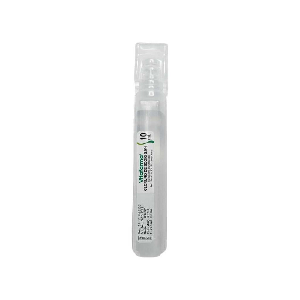 CLORURO DE SODIO AMP 0,9%/10 ML X 50 VITAFARMA (EC)