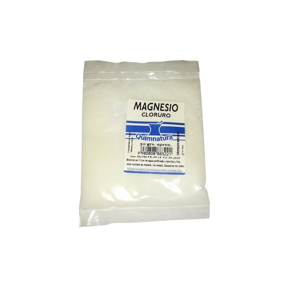 CLORURO DE MAGNESIO X 30 GR REUTTER (25 UND)