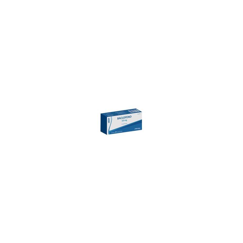 BACLOFENO COM 10 MG X 20 REUTTER