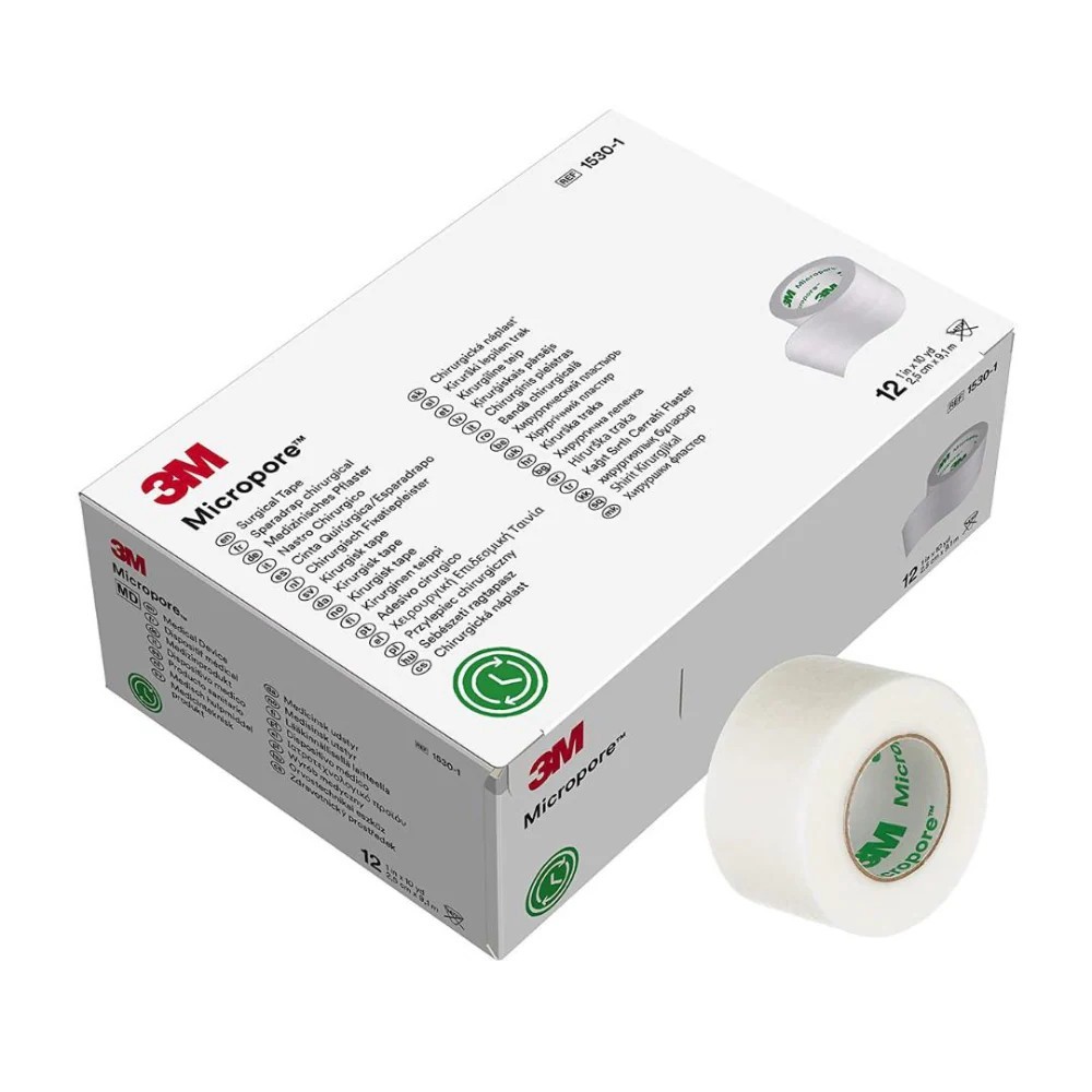 SMARTMED TELA MICROPOROSA PIEL C/DISPENS 1" X 12 UND DM