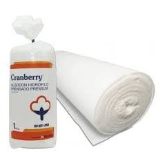 ALGODON PRENSADO CRANBERRY HIDROFILO PREMIUM X 1 KG (DM)