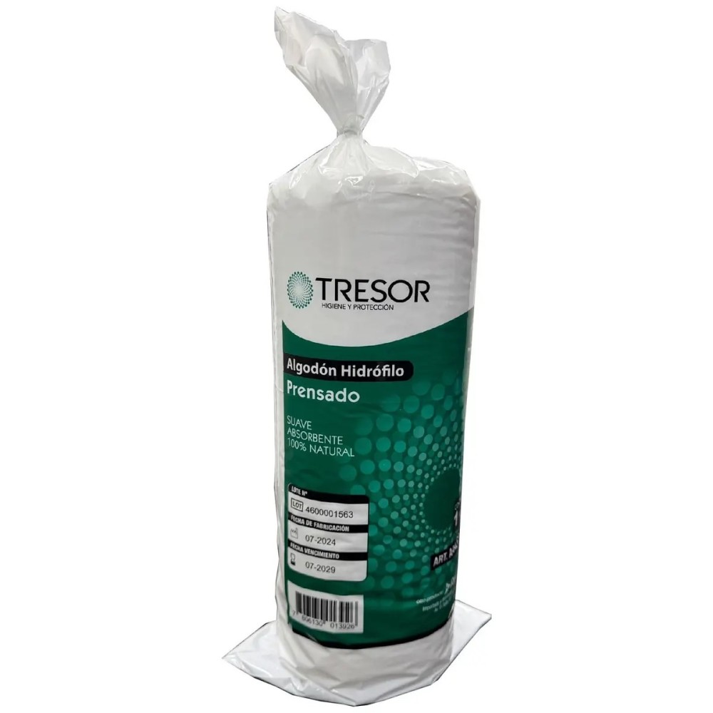 ALGODON HIDROFILO PRENSADO TRESOR 1 KG