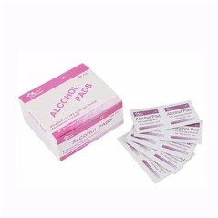 TOALLITAS ALCOHOL PAD 3X3 DOBLE CAPA 70% X 100 LBF