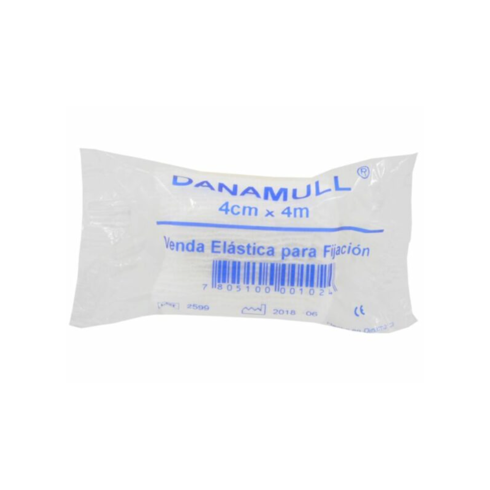VENDA ELASTICA DANAMULL 4 CM X 4 M CAJA X 20 LBF (DM)