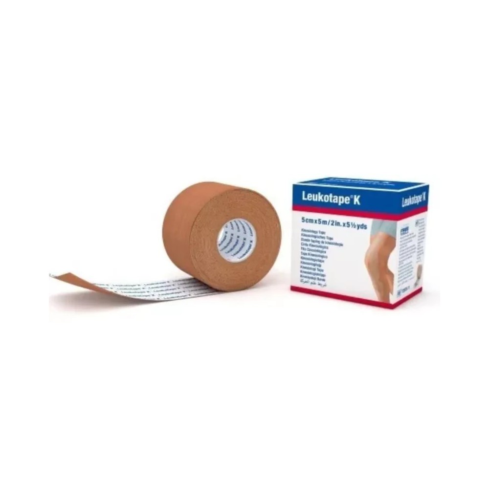 VENDA ELAST TAPE K ADH. 5CM X 5MT PIEL CLARO (DM)