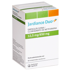 JARDIANCE DUO COM 12,5/850MG X 60