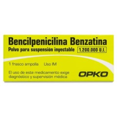 BENCILPENICILINA BENZATINA FA 1.200.000 UI X 10 UND