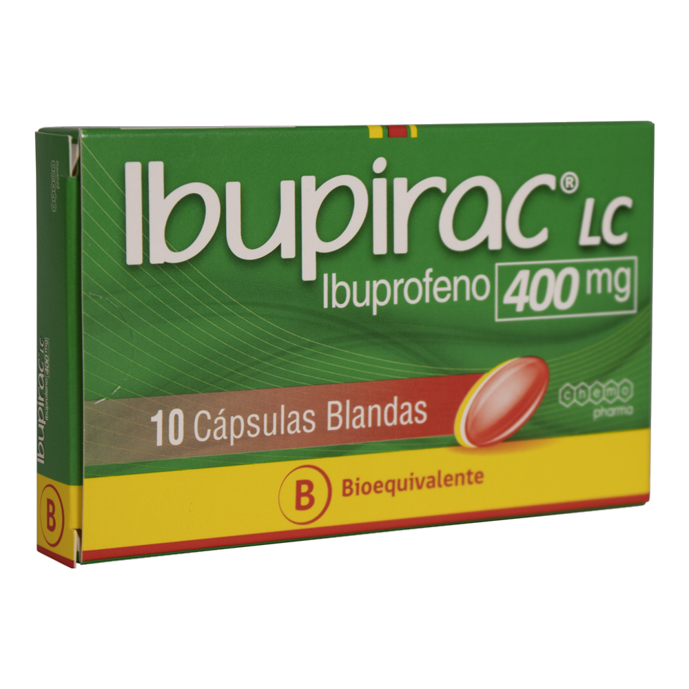 IBUPIRAC LC CAP 400 MG X 10 (BE)