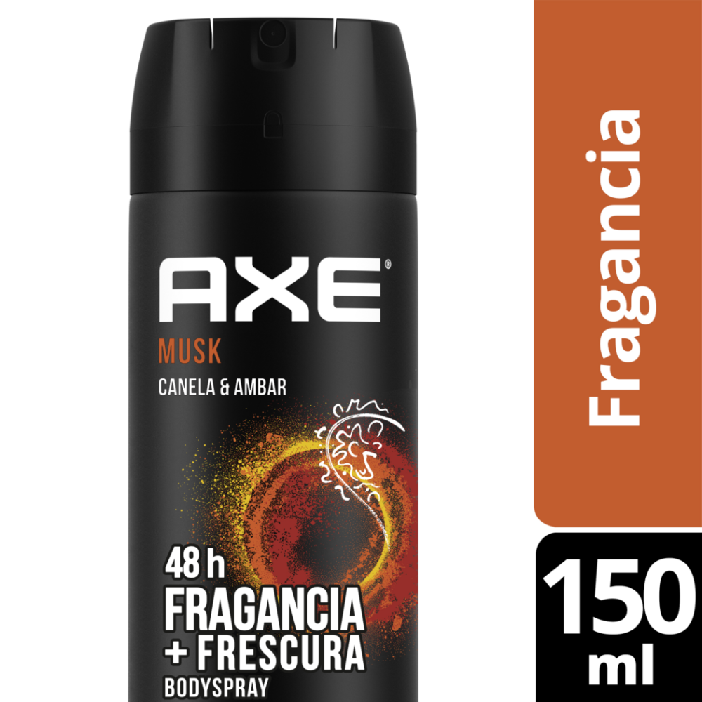 Desodorante Axe Musk Spray Para Hombre 150ml Desodorante Axe Musk Spray Para Hombre 150ml