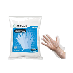 GUANTE POLIETILENO BOLSA X 100