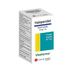 HALOPERIDOL SOL INY 50 MG/1 ML X 1 VITAFARMA