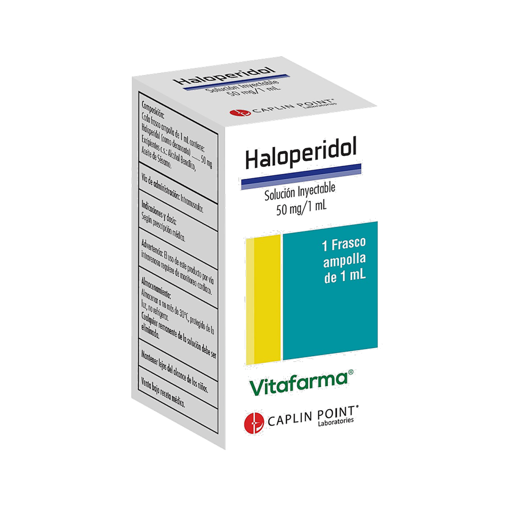HALOPERIDOL SOL INY 50 MG/1 ML X 1 VITAFARMA