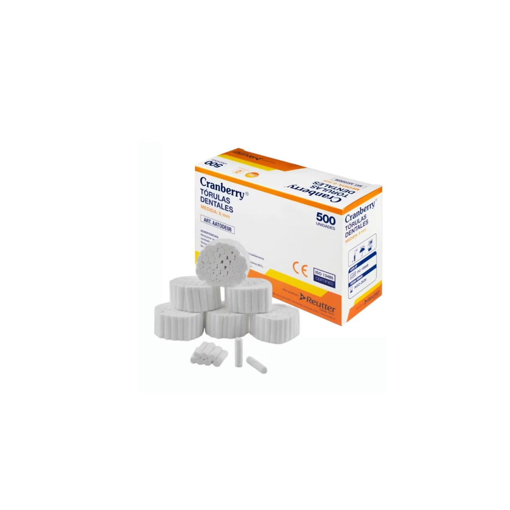 TORULAS DENTALES 8 MM X 500 UND