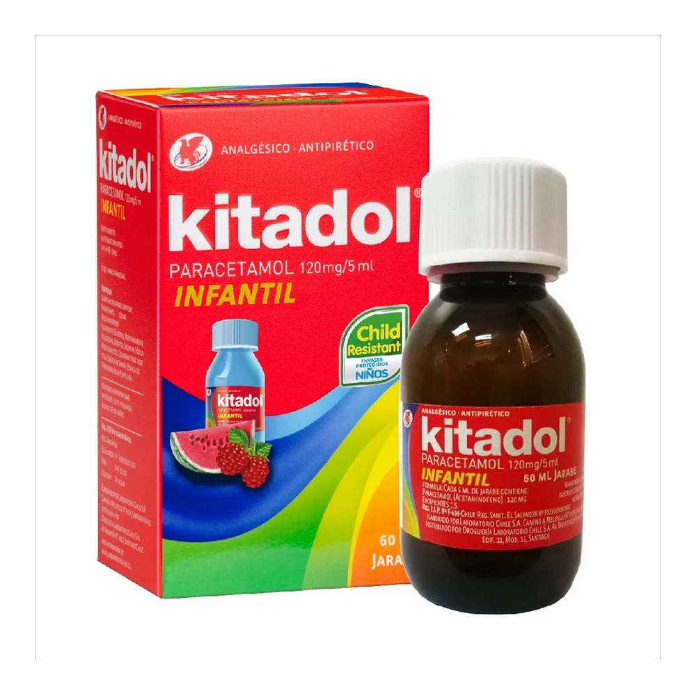 KITADOL JBE 120 MG/5ML X 60 ML