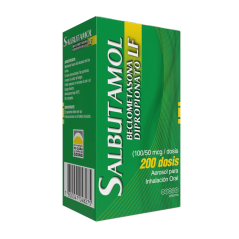 SALBUTAMOL+BECLOM INH X 200 DSS CHEMO