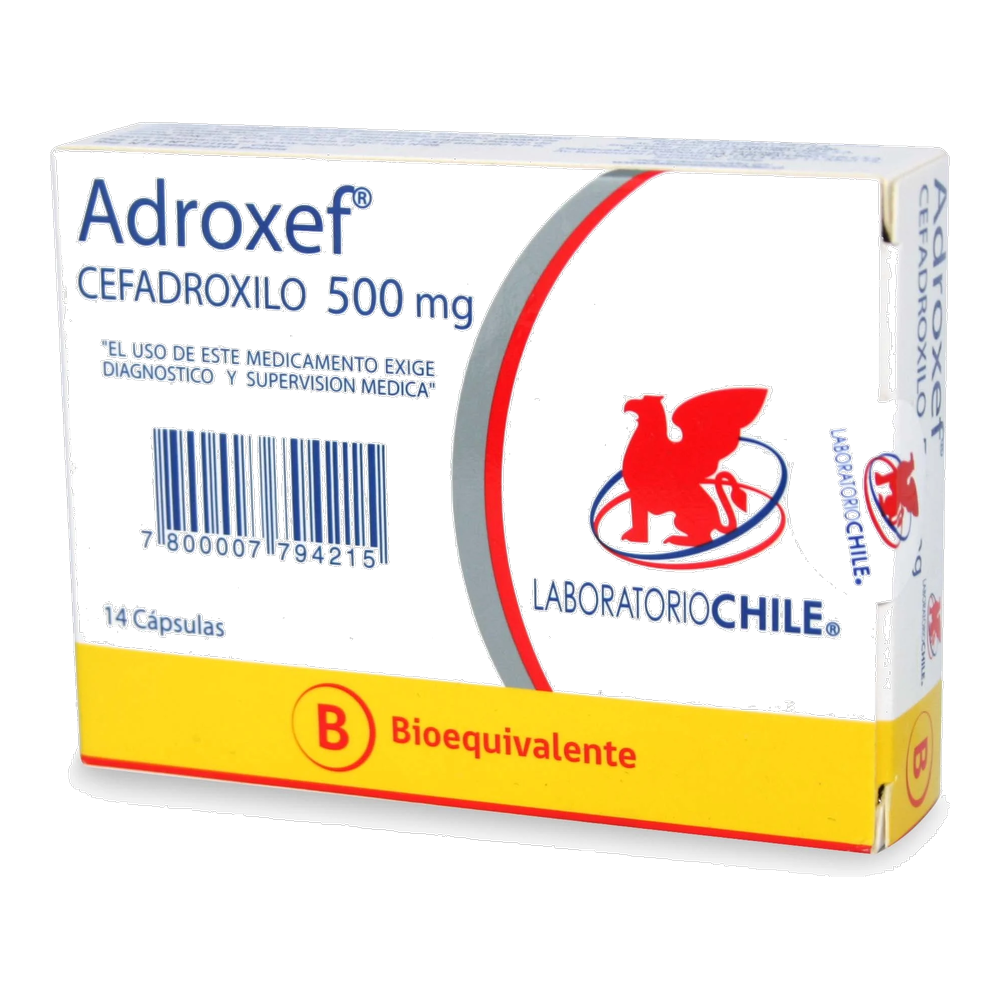 ADROXEF CAPS 500 MG X 14 (BE)