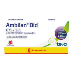 AMBILAN BID COM REC X 875/125 MG X 20