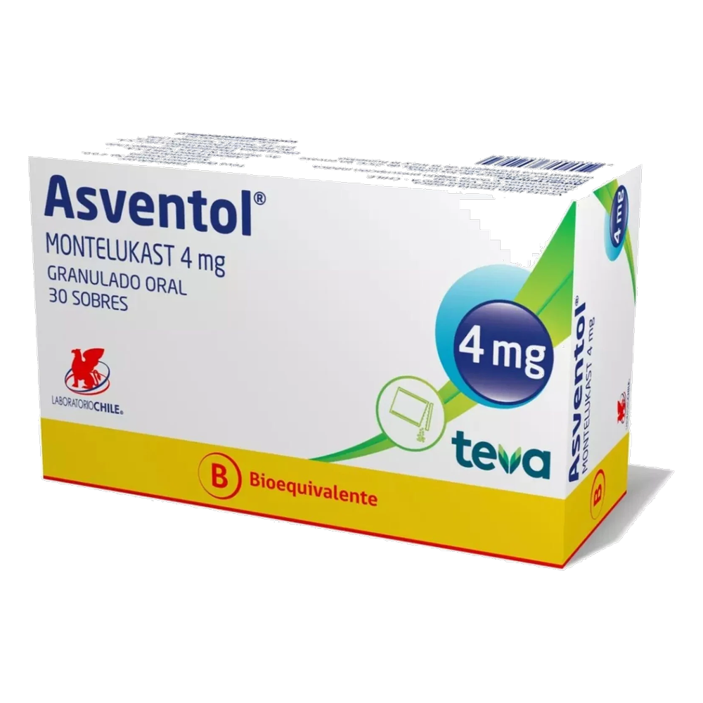 ASVENTOL SBR 4 MG X 30