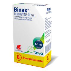 BINAX CAP 60 MG X 28 (BE) (DULOXETINA)
